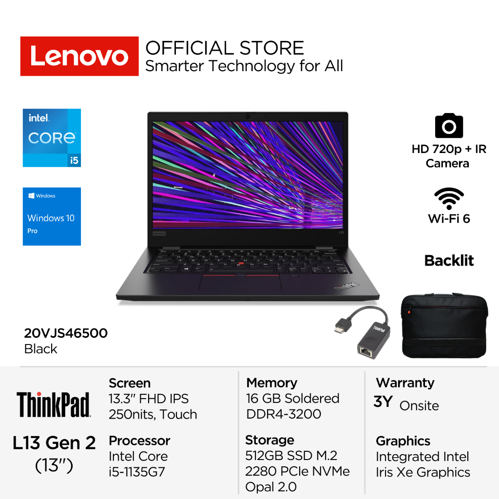 値下げ】Lenovo Thinkpad L13 Gen2 Core i5-1145G7 第11世代 4C8T