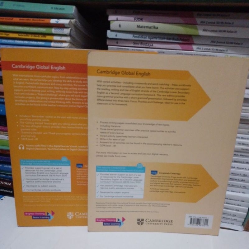 Jual BUKU CAMBRIDGE GLOBAL ENGLISH LEARNER'S BOOK WORKBOOK 7 SECOND ...