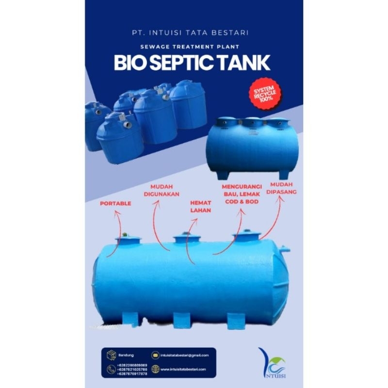 Jual Bio Tank STP IPAL Domestik Pengolahan air limbah rumah potong ...
