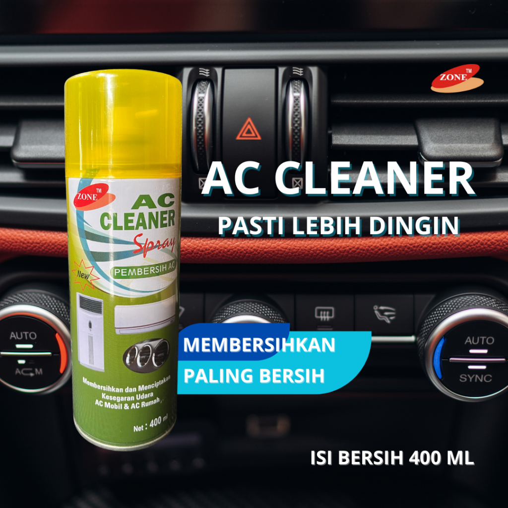 Jual AC Cleaner ZONE Pembersih AC Mobil dan Pembersih AC Ruangan Spray ...