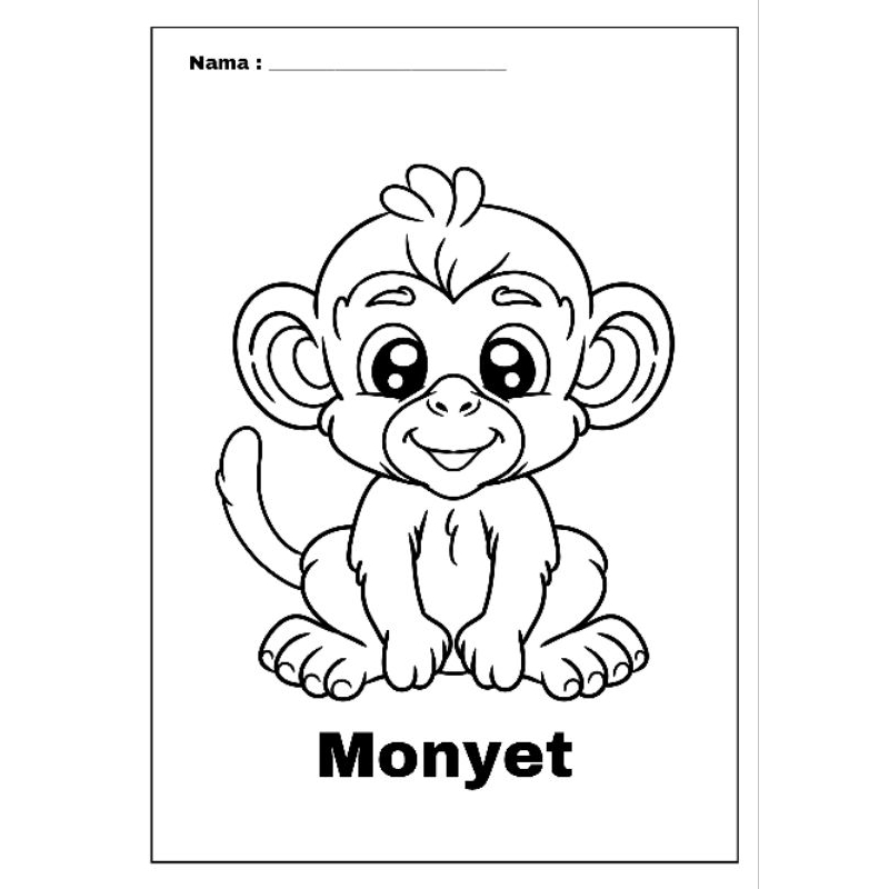 Jual MEWARNAI HEWAN ANAK TK/PAUD | Shopee Indonesia