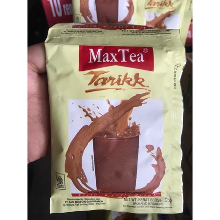 Jual MAX TEA TARIK / TEH TARIK (1 RENCENG ISI 10 SACHET ) | Shopee ...