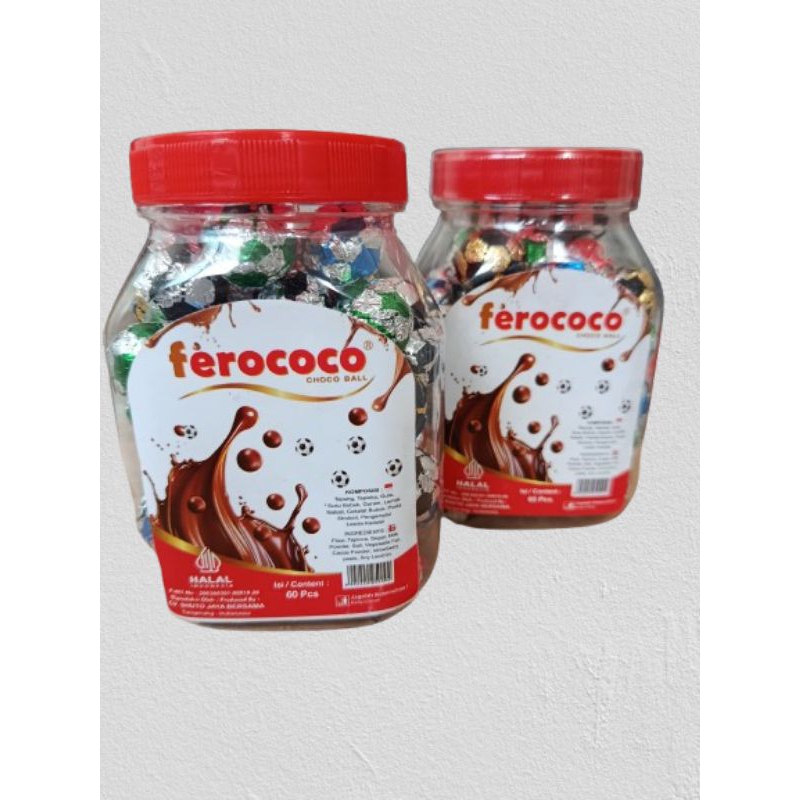 Jual ferococo ball isi 60 pcs coklat bola enak manis | Shopee Indonesia