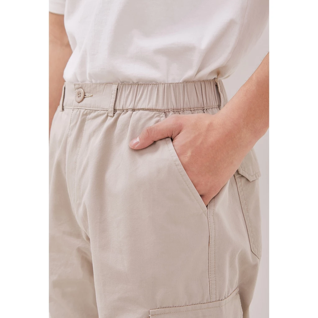 DUST Celana Short Pant Oliver Cream (DM.3404) #MenswearCollection - foto 1