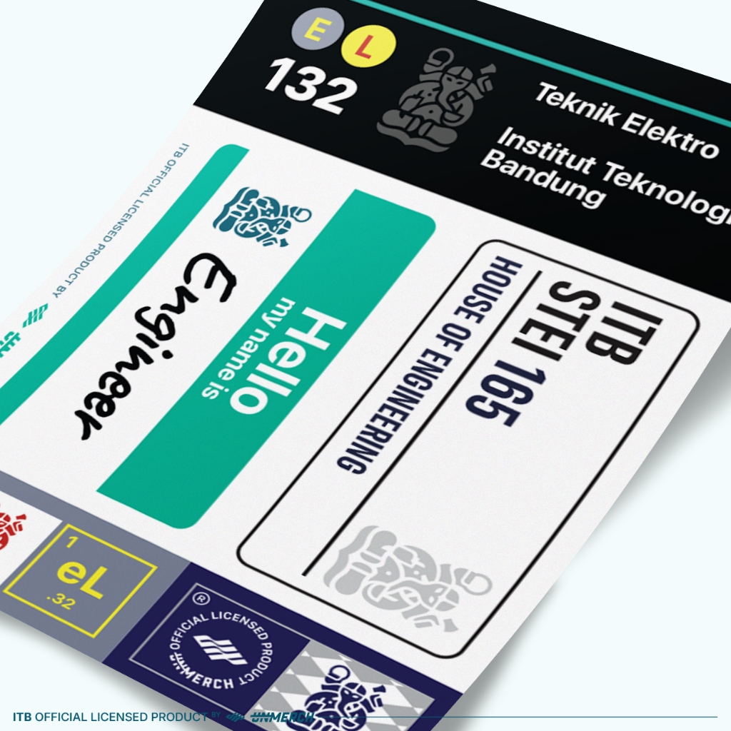 Jual Sekolah Teknik Elektro dan Informatika - Decal Sticker ITB ...