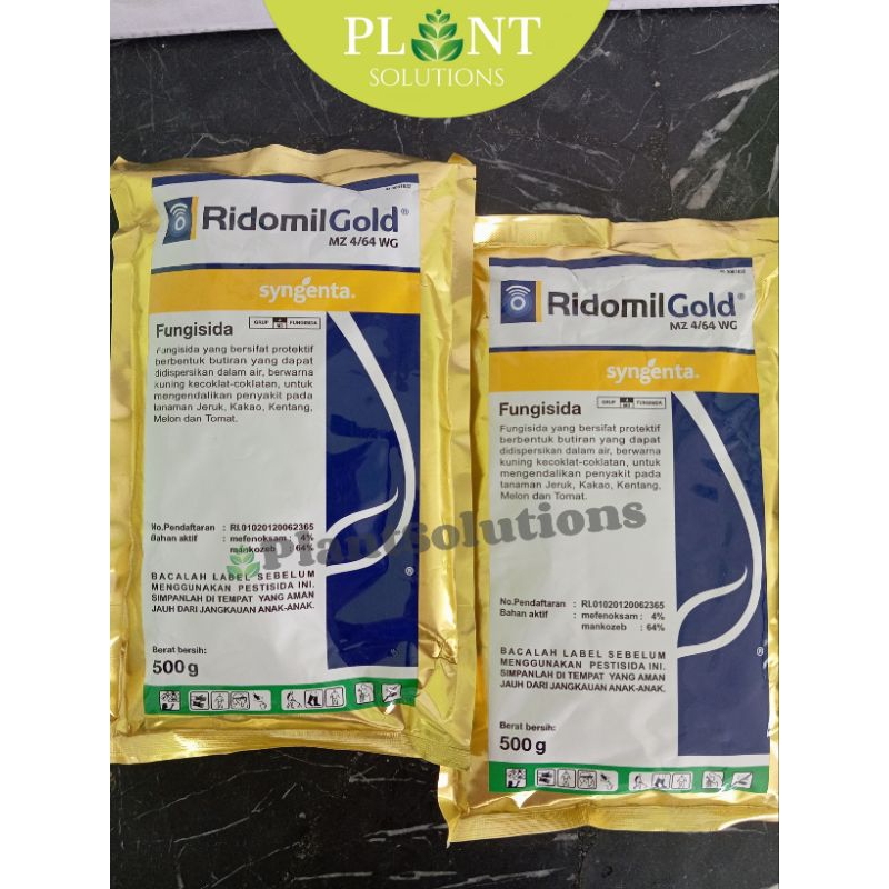 Jual Fungisida Ridomil Gold 500GR Mengendalikan Penyakit Jamur | Shopee ...