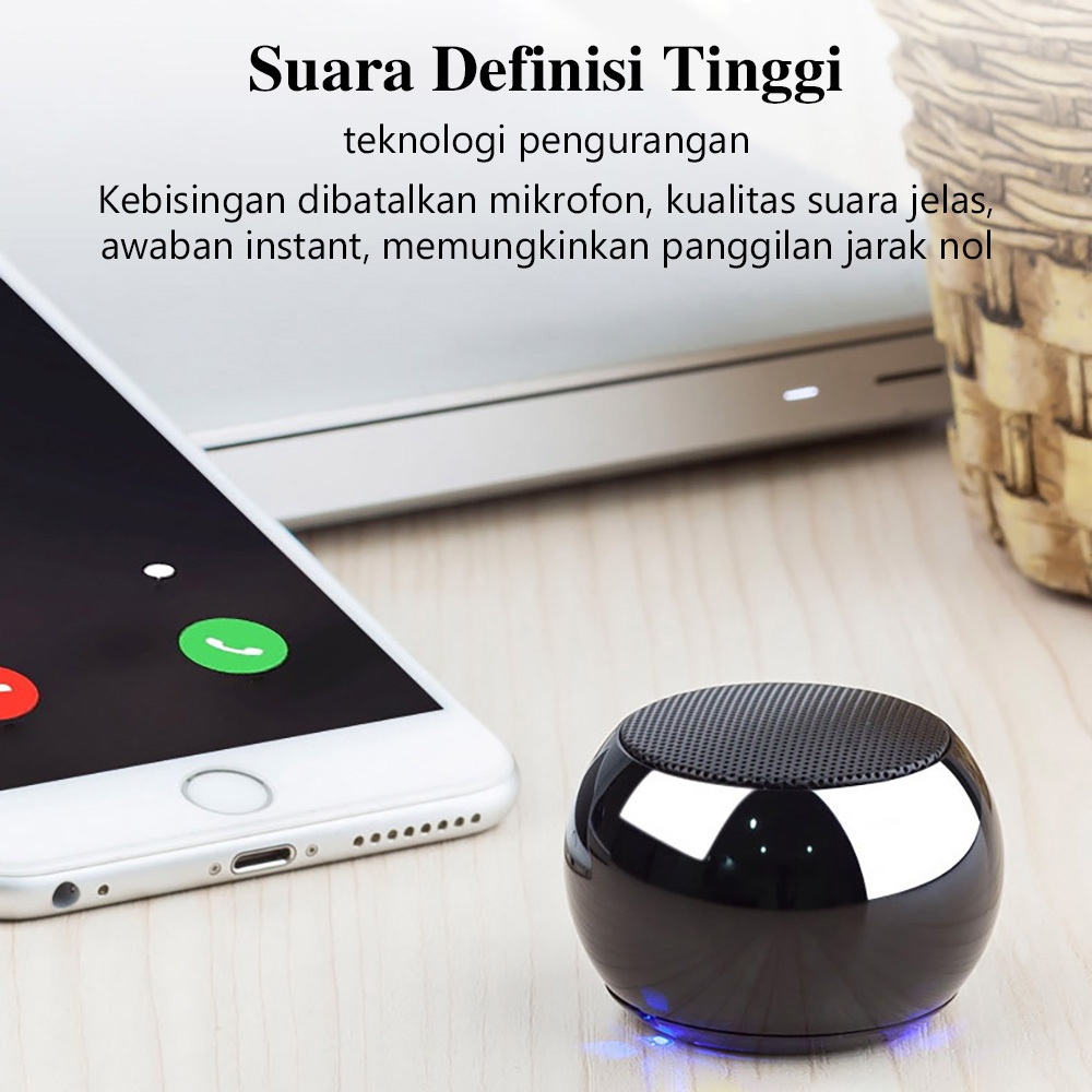 Jual M3 Wireless Bluetooth Speaker Mini Subwoofer Portable M3 Small ...