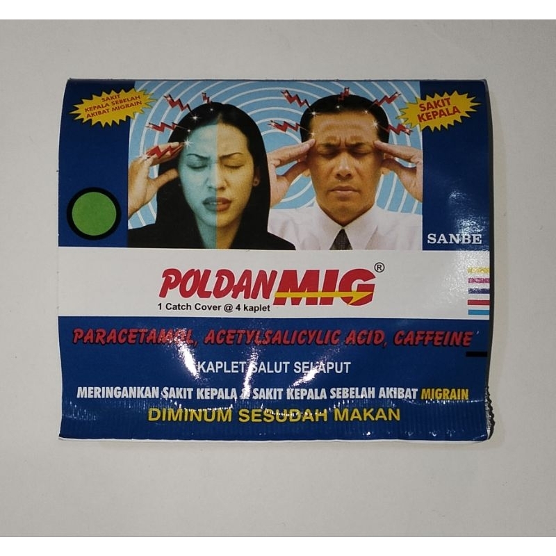 Jual POLDAN MIG (1 Strip isi 4 kaplet) | Shopee Indonesia