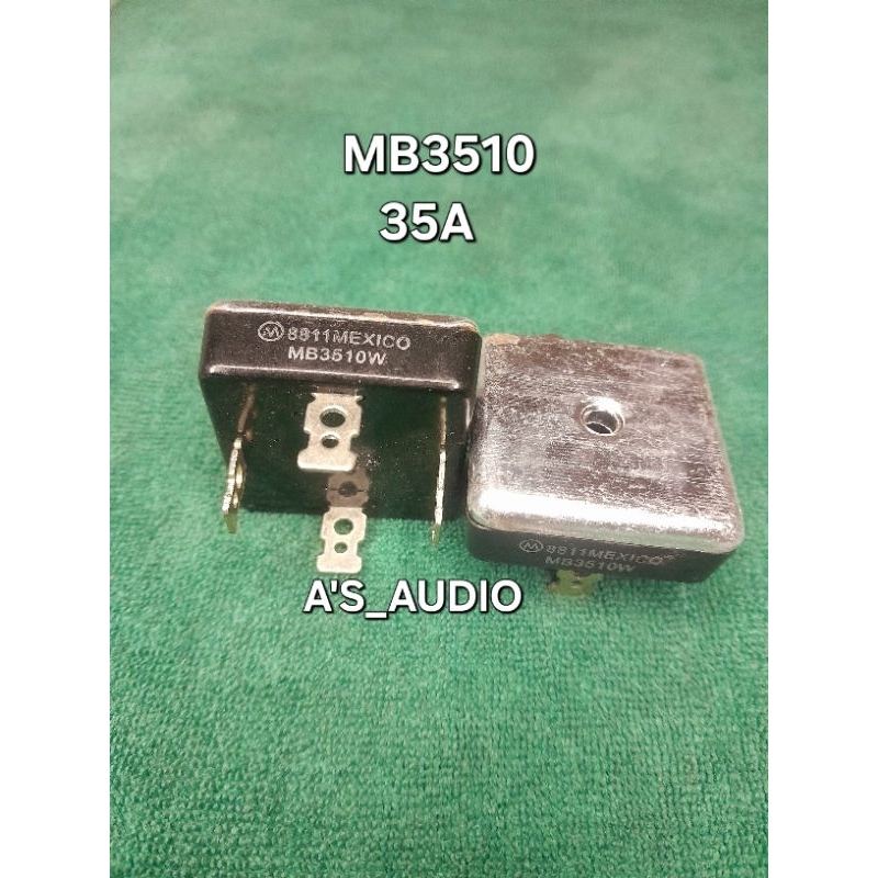 MB3510W Redresseur Mono-Phase 1000V 35A - Boîtier MB-25W DC COMPONENTS