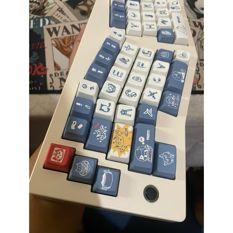 Jual Cidoo ABM066 Barebone + Keycaps (Alice Layout) pssnn | Shopee ...