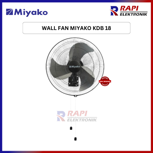 Jual KIPAS ANGIN DINDING MIYAKO / WALL FAN MIYAKO KDB18 / KDB 18 ...