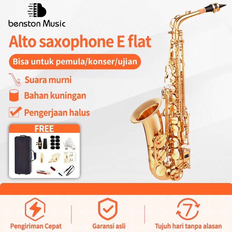 Jual Instrumen Saxophone, Alto Saxophone E Flat, Saxophone untuk Pemula ...