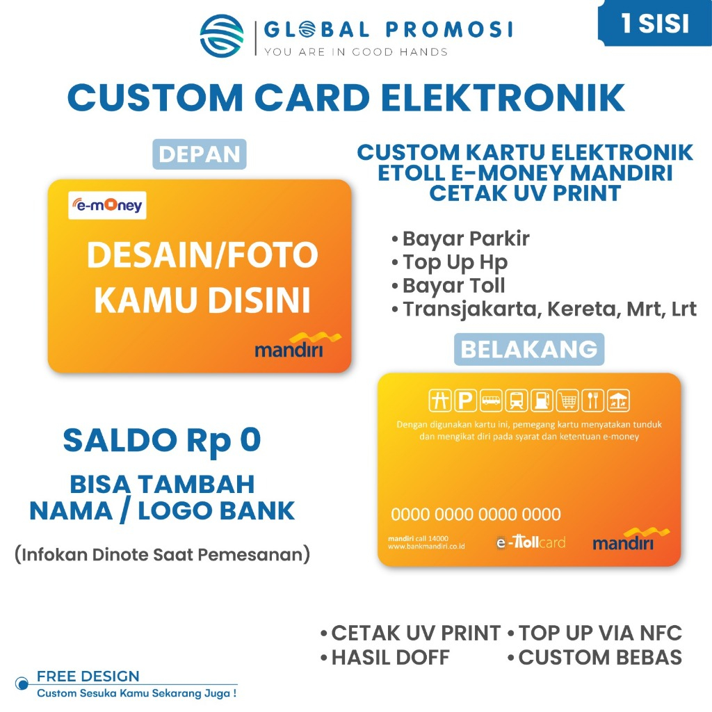 Jual E-money Custom Terlengkap & Harga Terbaru Juli 2026 | Shopee Indonesia