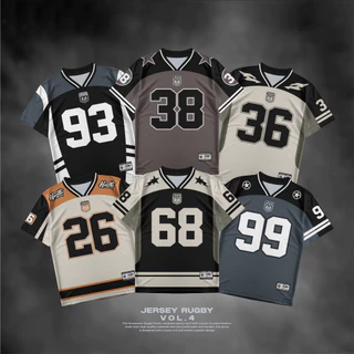 TORQUEFIT Jersey Streetwear Number 68 / Jersey Hockey / Jersey Olahraga / Jersey Rugby / Vintage / NFL / Bola