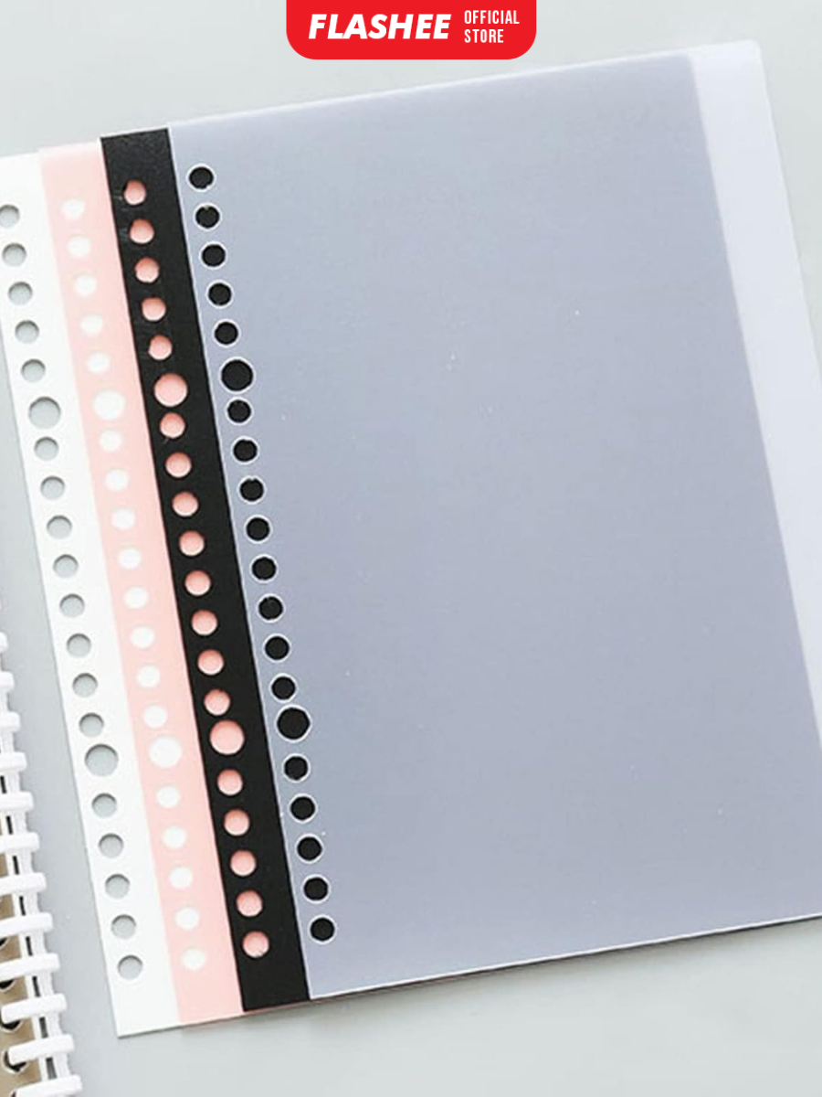 Jual Flashee DIY Plastik Binder Cover A5 B5 A4 Sampul Cover Notebook ...