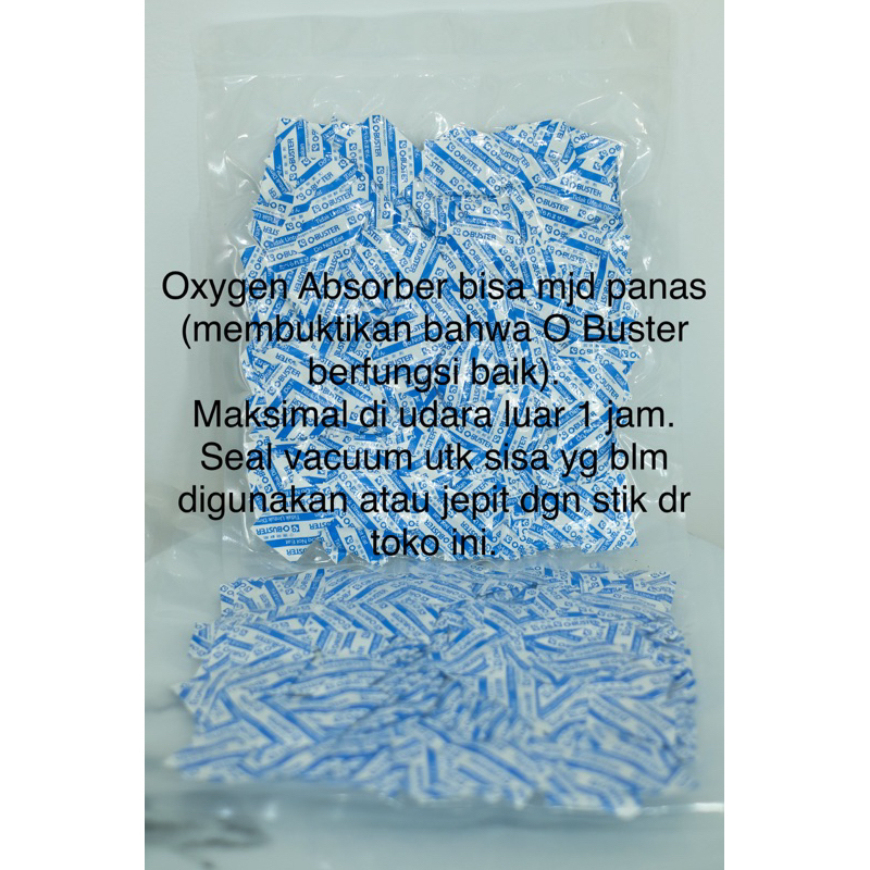 Jual Oxygen Absorber O Buster 15 cc Food Grade Pengawet Makanan ...