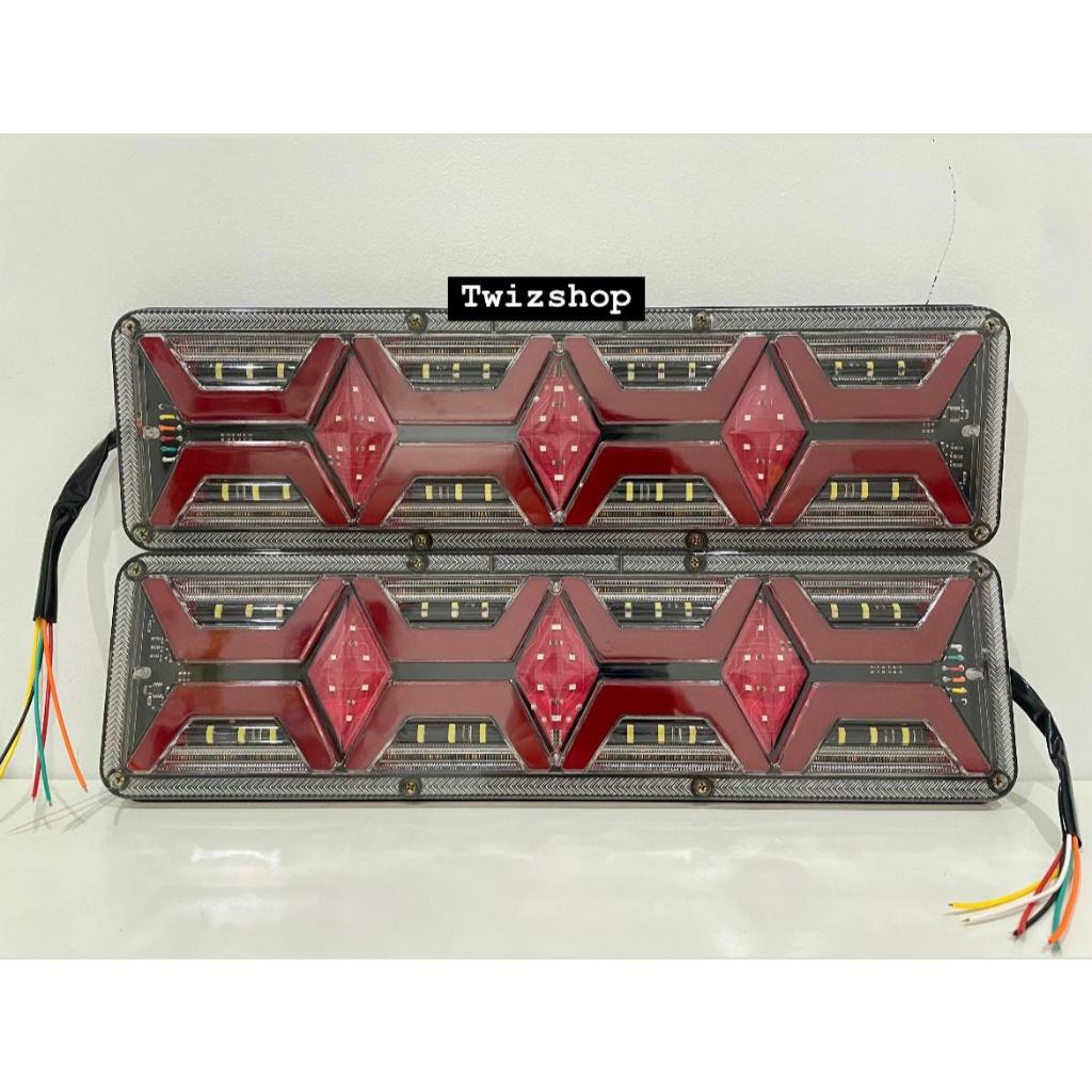 Jual Stop Lamp 24 Volt Truk Model Tps Panjang 46cm Lampu Rem Led