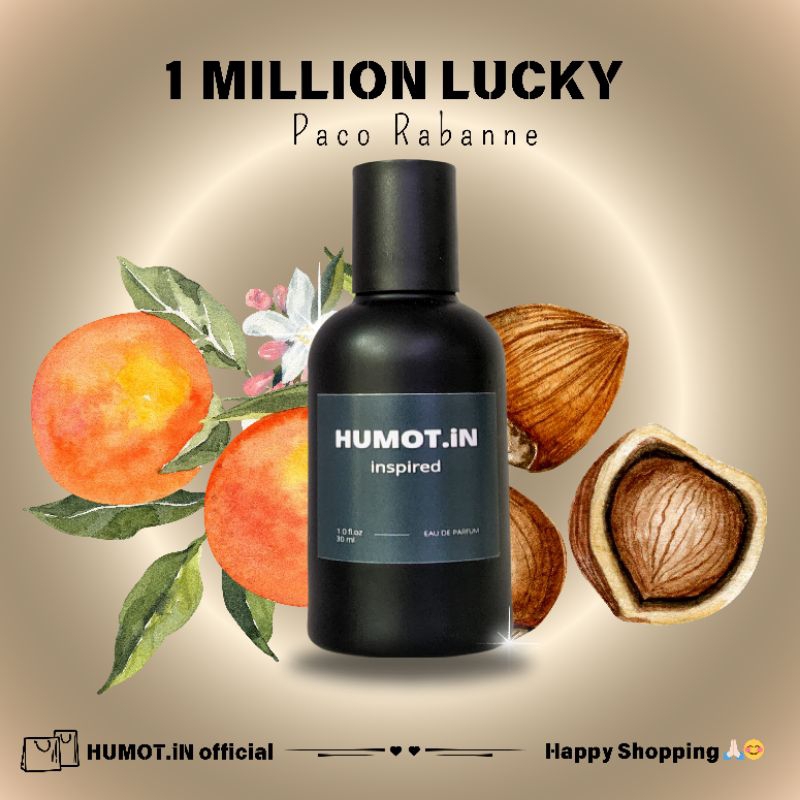 Jual HUMOT.IN 30ml / inspired by PACO. ONE MILLION LUCKY | Shopee Indonesia
