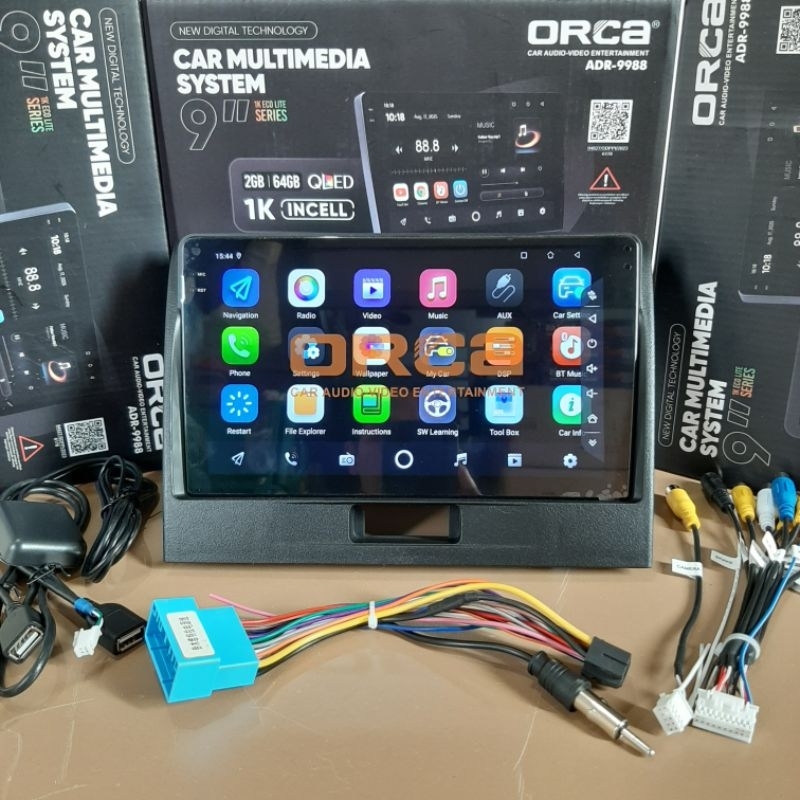 Jual HEAD UNIT ANDROID WAGON R ANDROID 9 INCH ORCA RAM 2/64 GB - INCELL ...