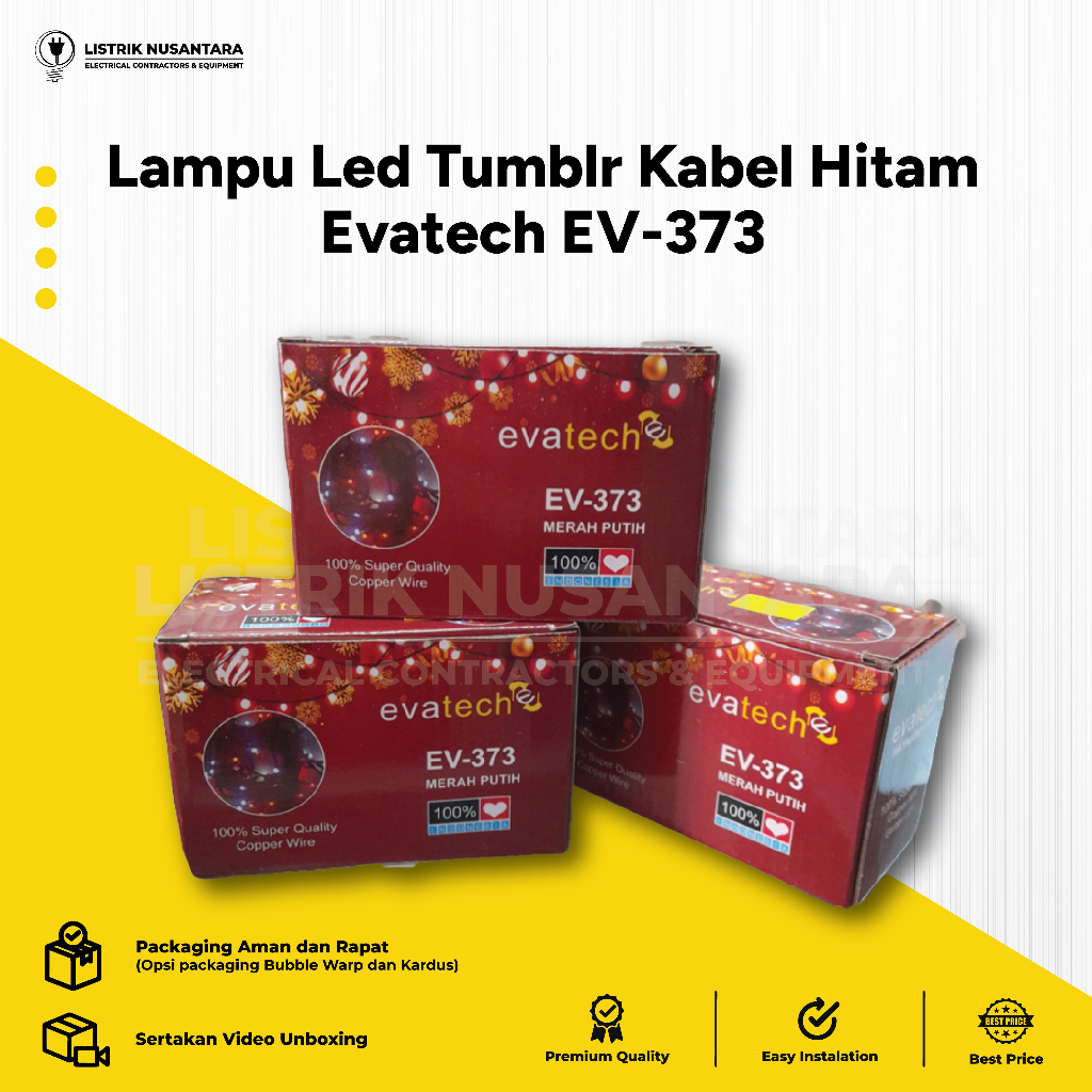 Jual Lampu Led Tumblr Kabel Hitam Dekorasi Natal Ujung Smoke Putih Susu ...