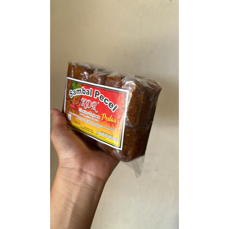 Jual Sambel Pecel Kemasan 1000gram 1 Kg Kdr 1pack Isi 10biji Bumbu