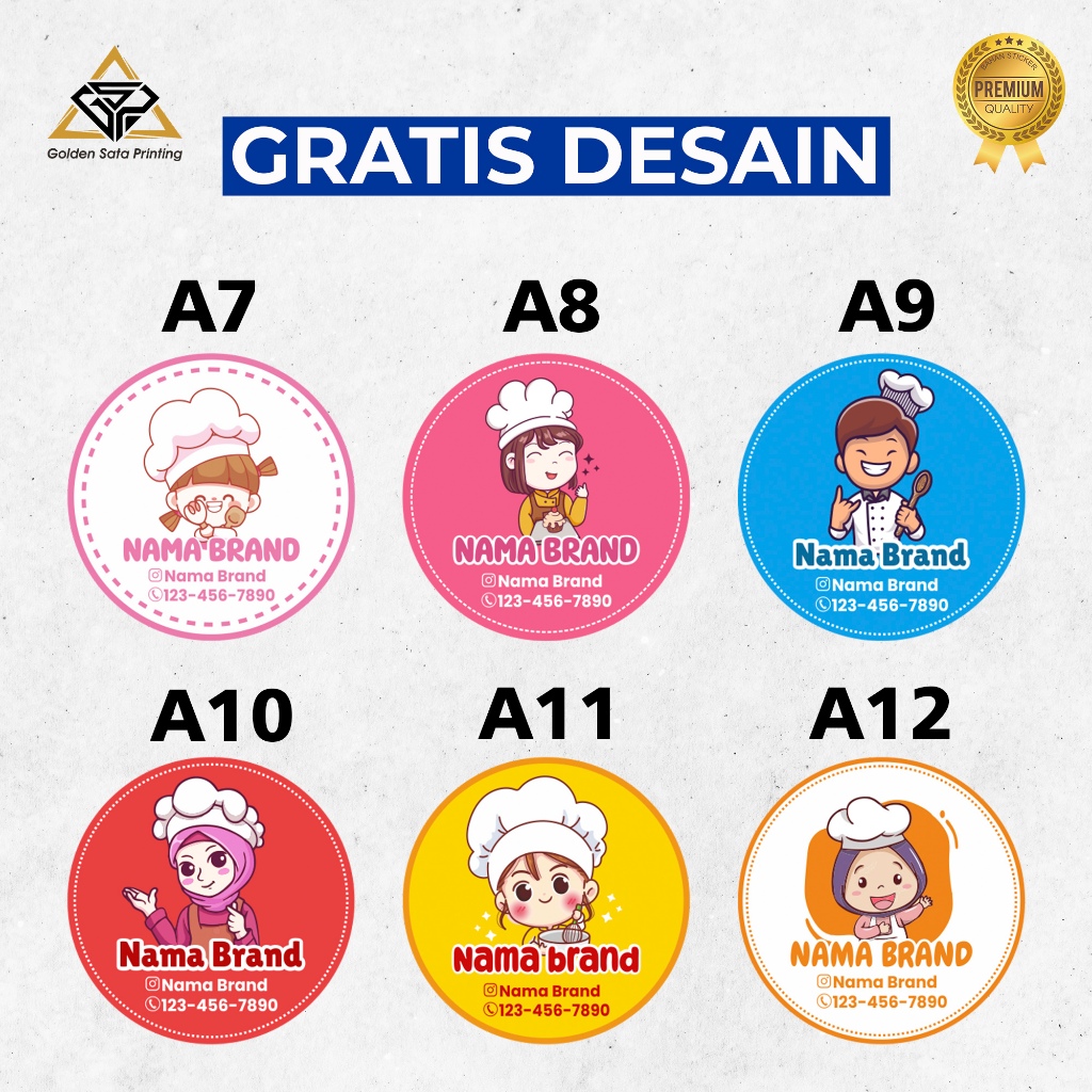 Jual Sticker Custom Terlengkap & Harga Terbaru Agustus 2026 | Shopee ...