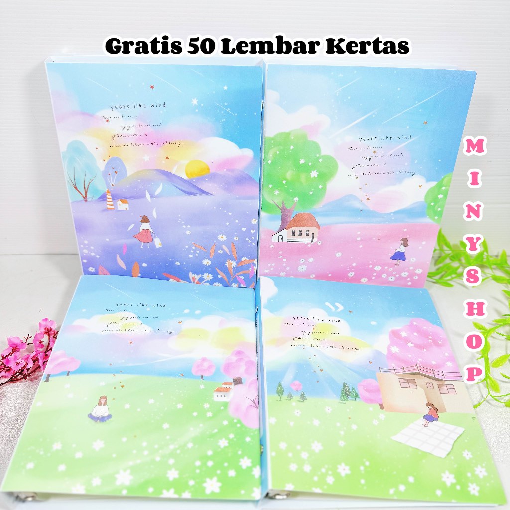 Jual Map Binder Note A5 20 Ring Buku Tulis Catatan Sekolah Kuliah-years ...