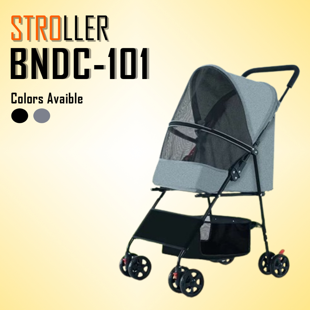 Jual Stroller Anabul BNDC 101 || Kereta Dorong Anabul (Anjing dan ...