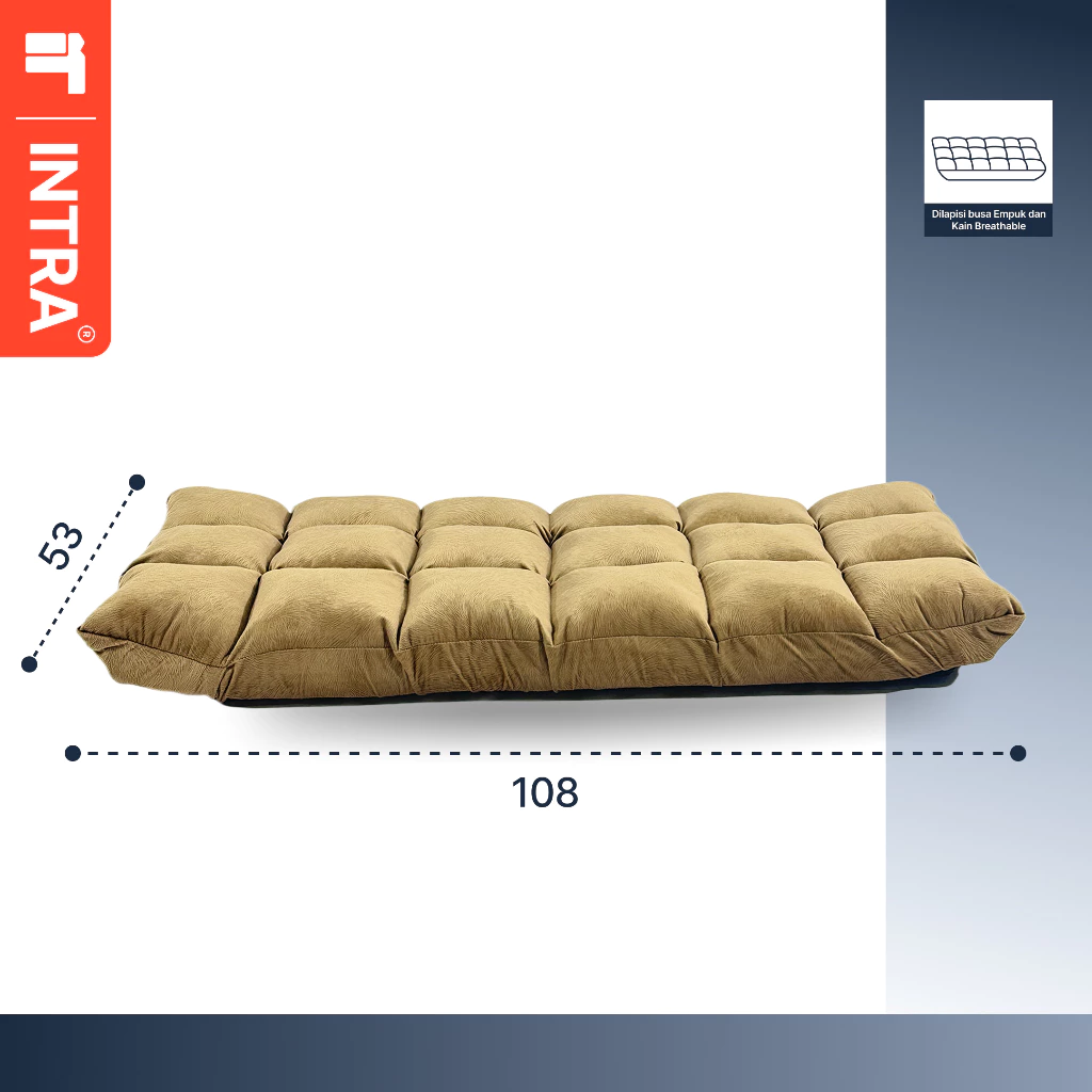 Kursi lesehan gaming lipat murah untuk milenial anti encok