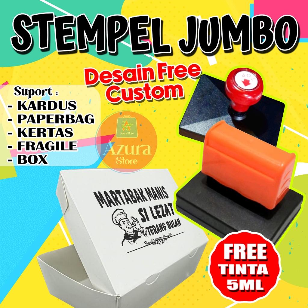 Jual STEMPEL JUMBO / STEMPEL KARDUS / STEMPEL BOX / STEMPEL PACKING ...