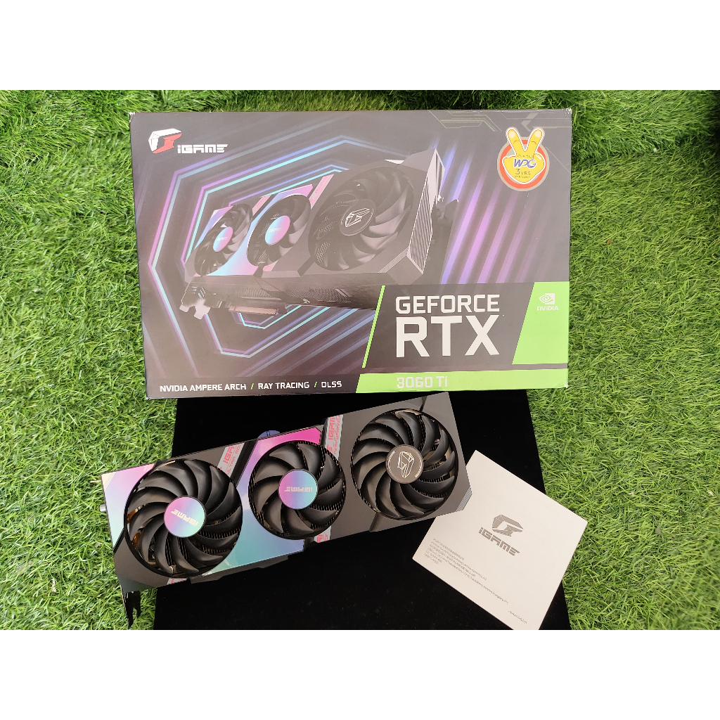 Jual RTX 3060 ti 8Gb Colorful igame RTX 3060ti 8gb Ultra OC Segel Mulus ...