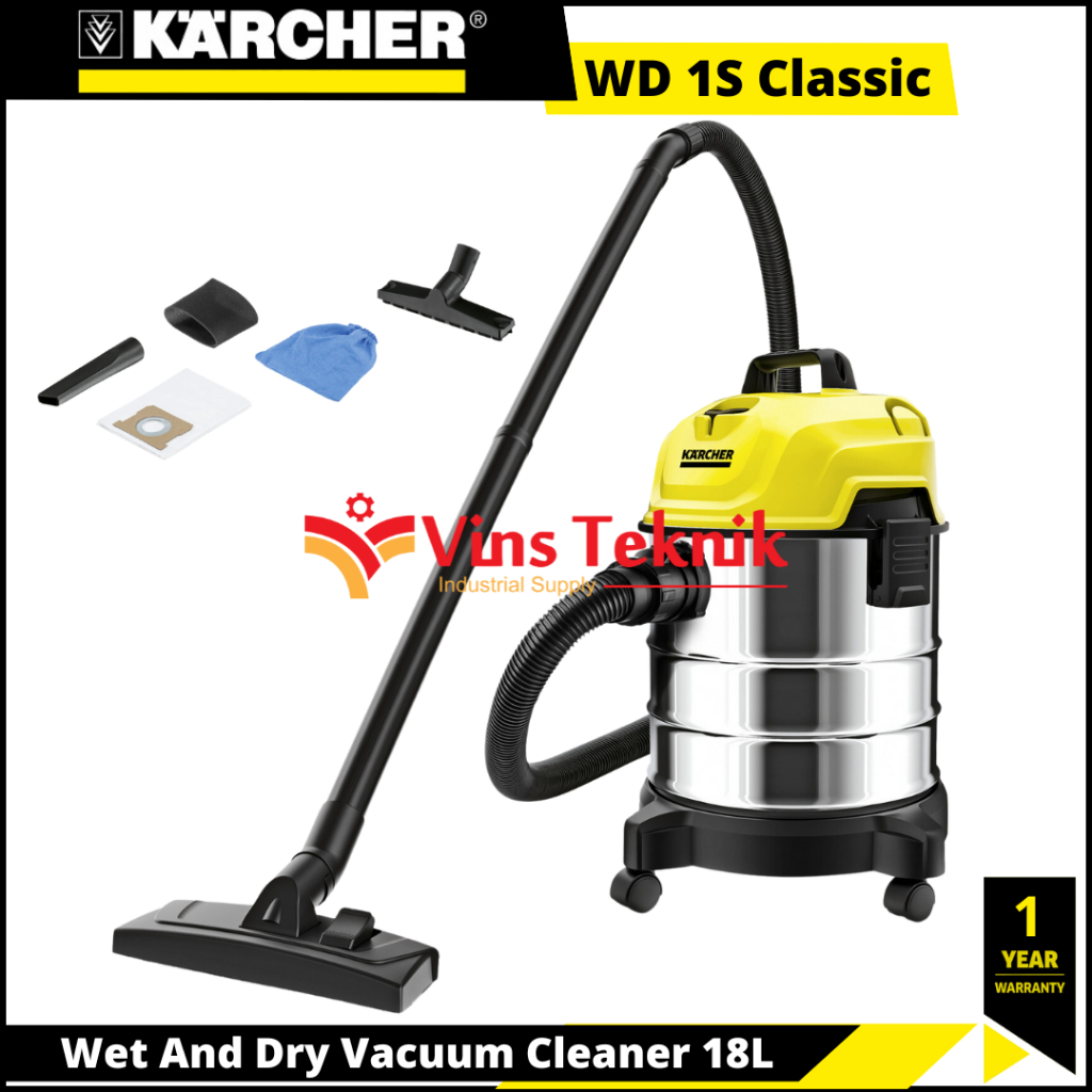 Jual KARCHER WD 1 S Classic *KAP Mesin Penghisap Debu Vacum Vacuum ...