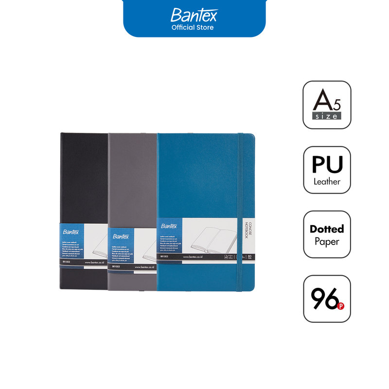 Jual Bantex Catatan Notebook / Buku Jurnal Agenda Tali Kertas Dotted ...