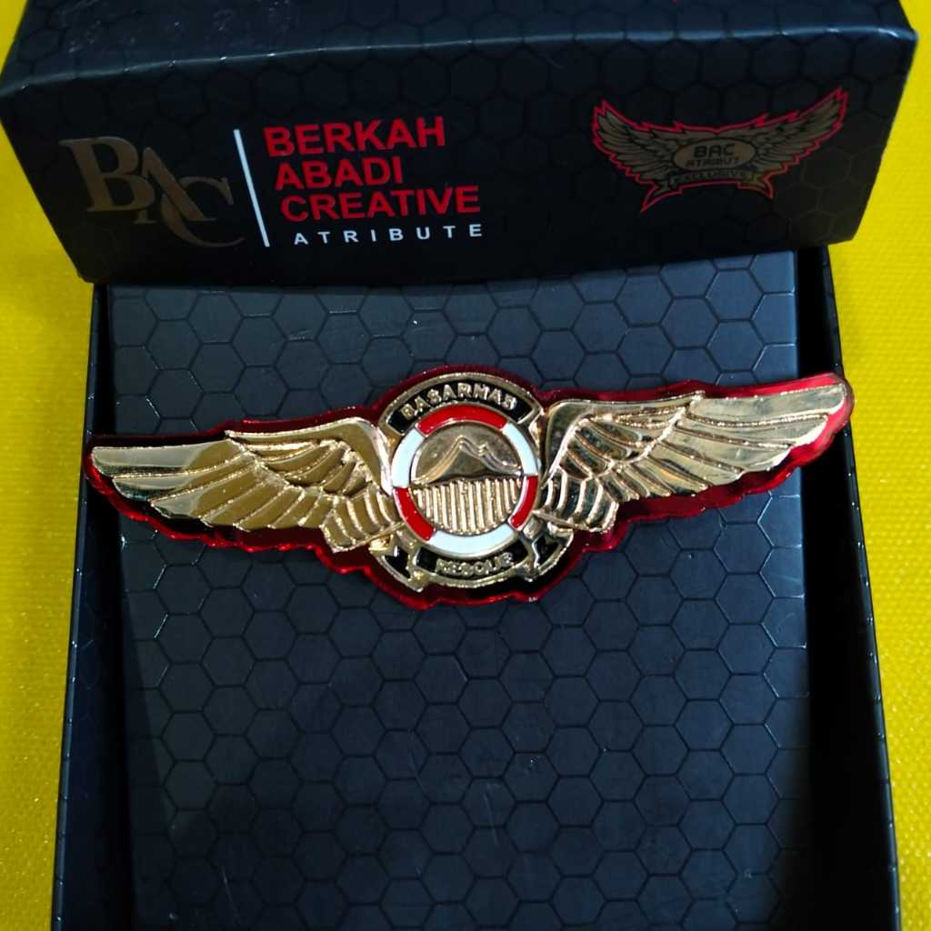 Jual PIN/WING BASARNAS AKRILIK EXCLUSIVE | Shopee Indonesia