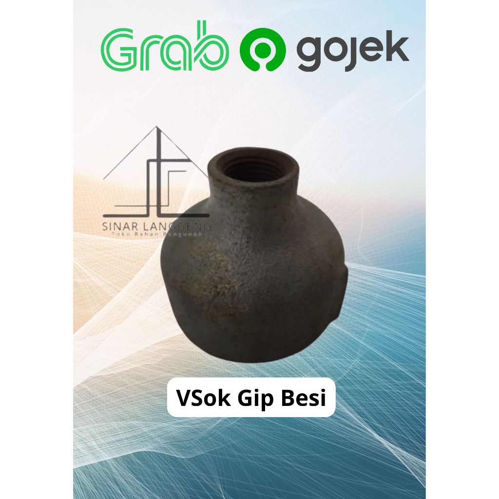 Jual REDUCING SOCKET ( GIP ) BESI 2X3/4
