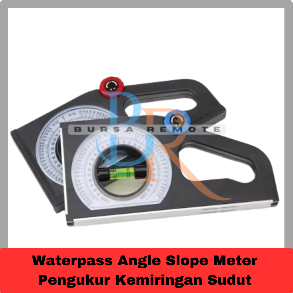 Jual Waterpass Angle Slope Meter Pengukur Kemiringan Sudut Angle Pass 2 ...