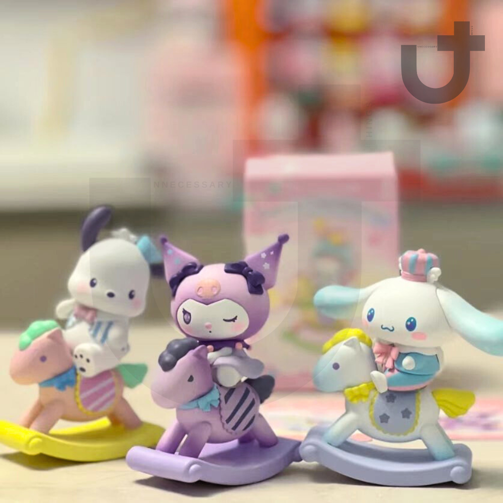 Jual Blind Box Sanrio Rocking Horse Series Blindbox Kuromi My Melody ...