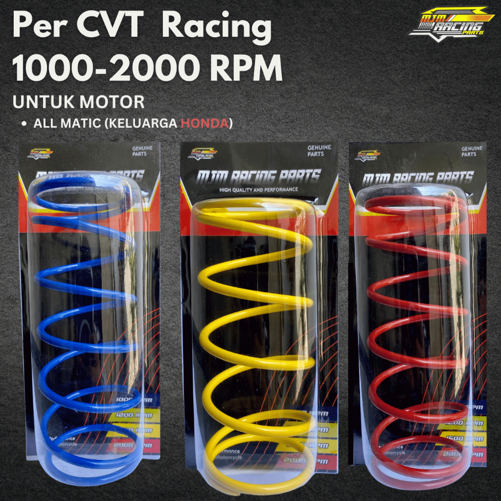 Jual MJM16 PER CVT RACING (ALL MATIC KELUARGA HONDA) 1000 RPM 1500 RPM ...