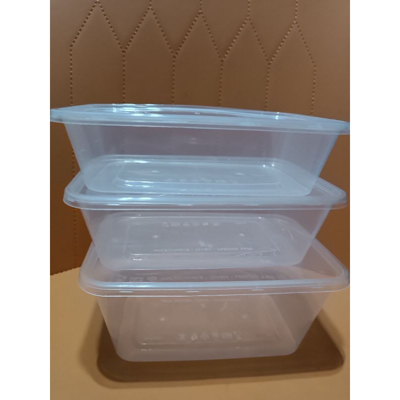 Jual Thinwall persegi Panjang 650ml/ box thinwall | Shopee Indonesia
