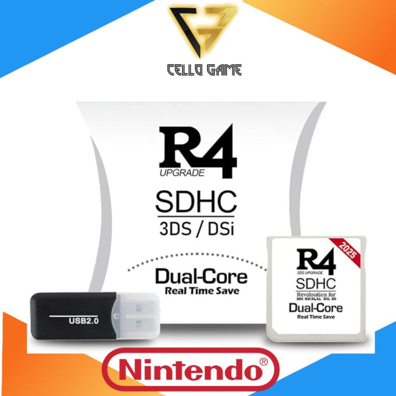 Jual R4 SDHC DUAL CORE FOR NDS LITE NDSI 3DS 2DS XL LL | Shopee Indonesia