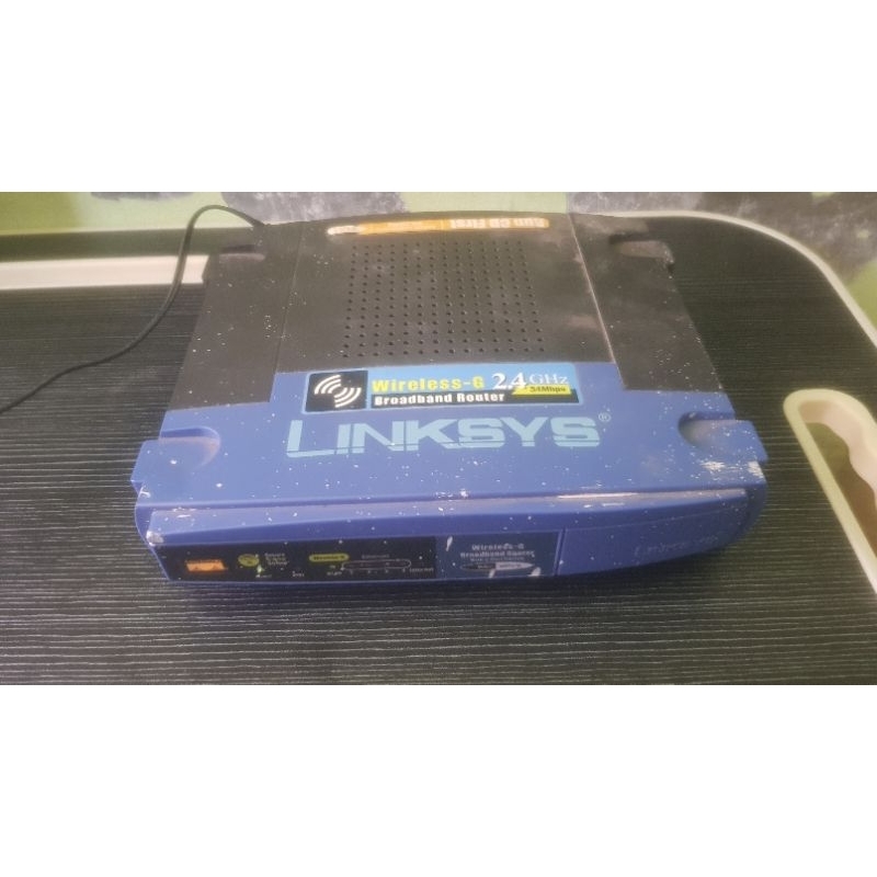 Jual LINKSYS WRT54G Versi 7 Broadband Router (Bekas Normal) | Shopee ...