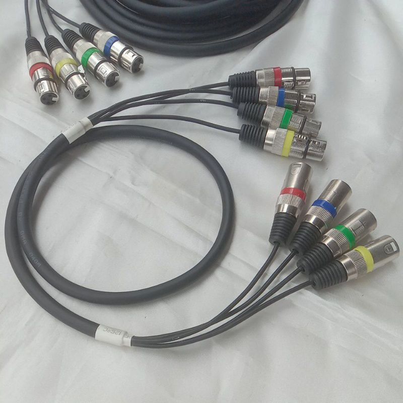 Jual KABEL SNAKE/INPUT 4 CHANNEL MERK BMA LENGKAP JACK CANON CANARE ...