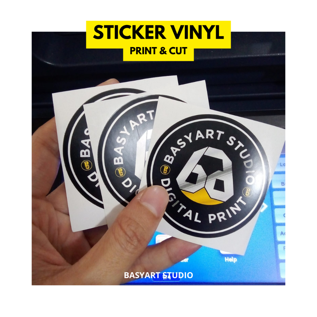 Jual Print Sticker & Cut Vinyl Gloss - Doff A3 | Shopee Indonesia