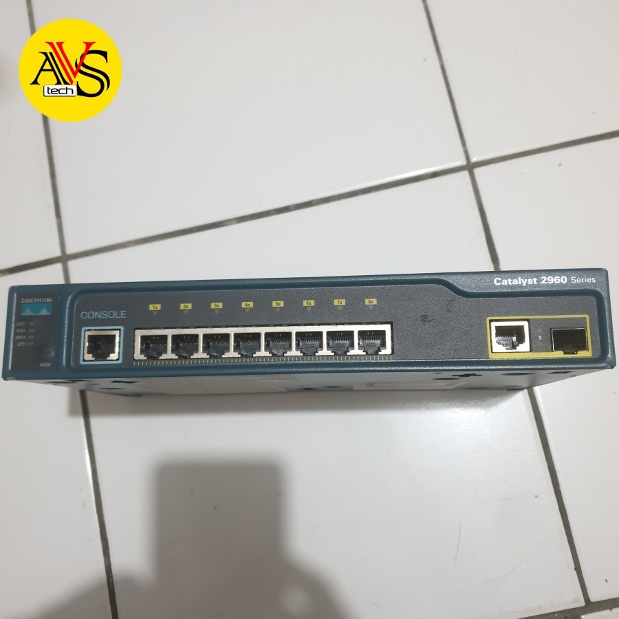 Jual cisco catalyst switch 2960 series ws-c2960-8tc-l | Shopee Indonesia