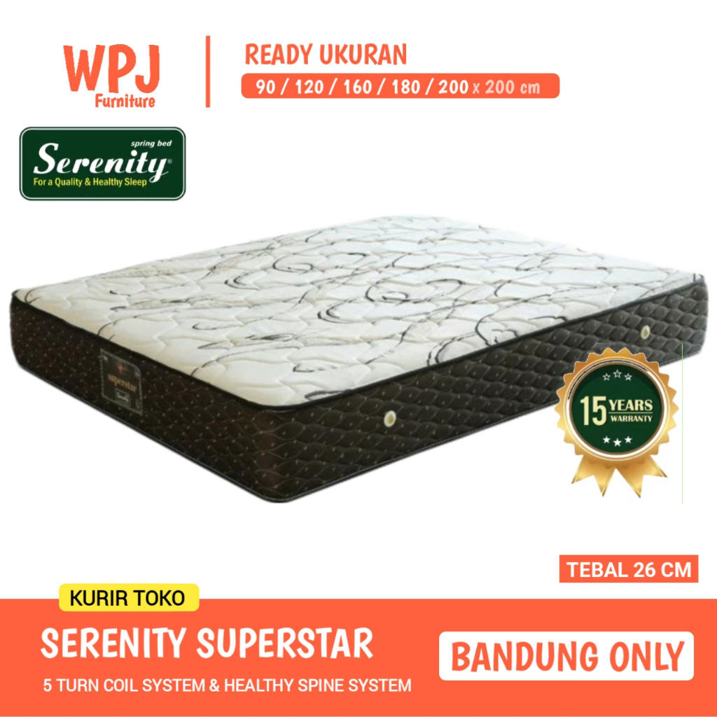 Jual Elite Springbed Serenity Superstar (mattress only) | Shopee Indonesia