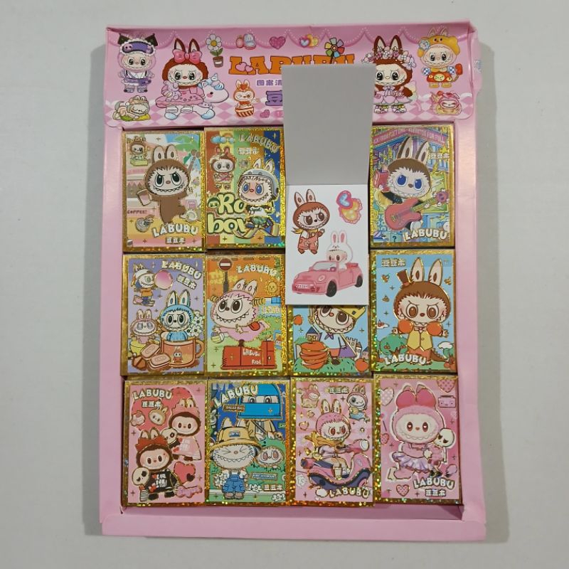 Jual Labubu buku stiker notes 1pcs 24Lbr 6x4cm | Shopee Indonesia