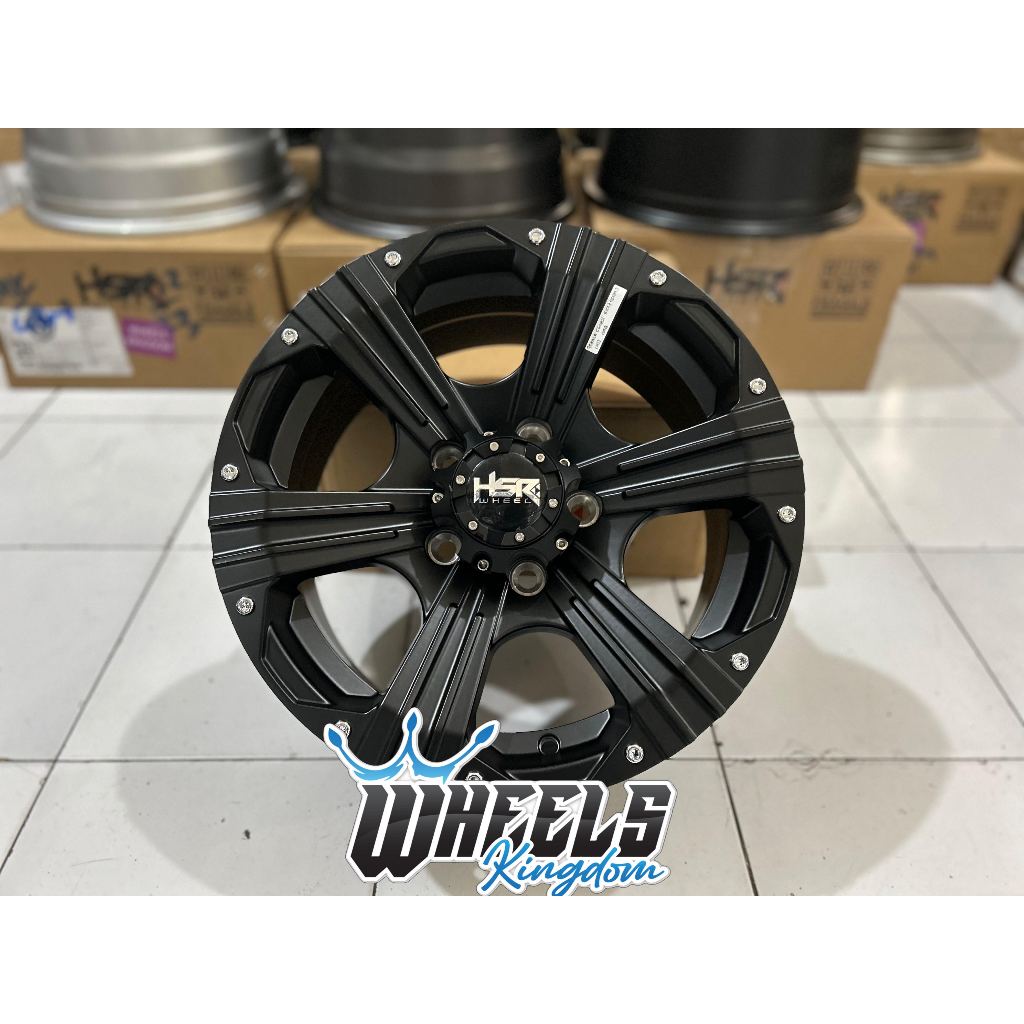 Jual VELG MOBIL R15 PELEK RING 15 MODEL OFFROAD HSR TEKAL PCD 5X114 PNP ...