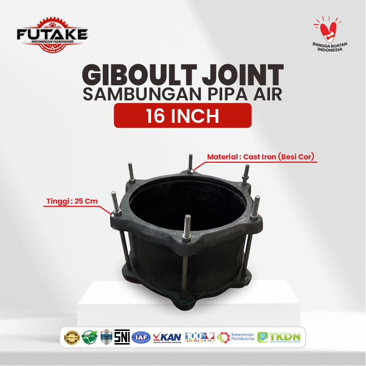 Jual Giboult Joint Ci Cast Iron For Pvc Inchi Shopee Indonesia