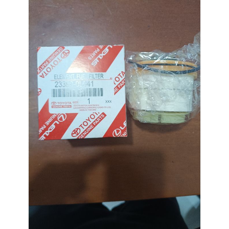 Jual saringan minyak filter solar innova fortuner hilux 2005-2015 ...