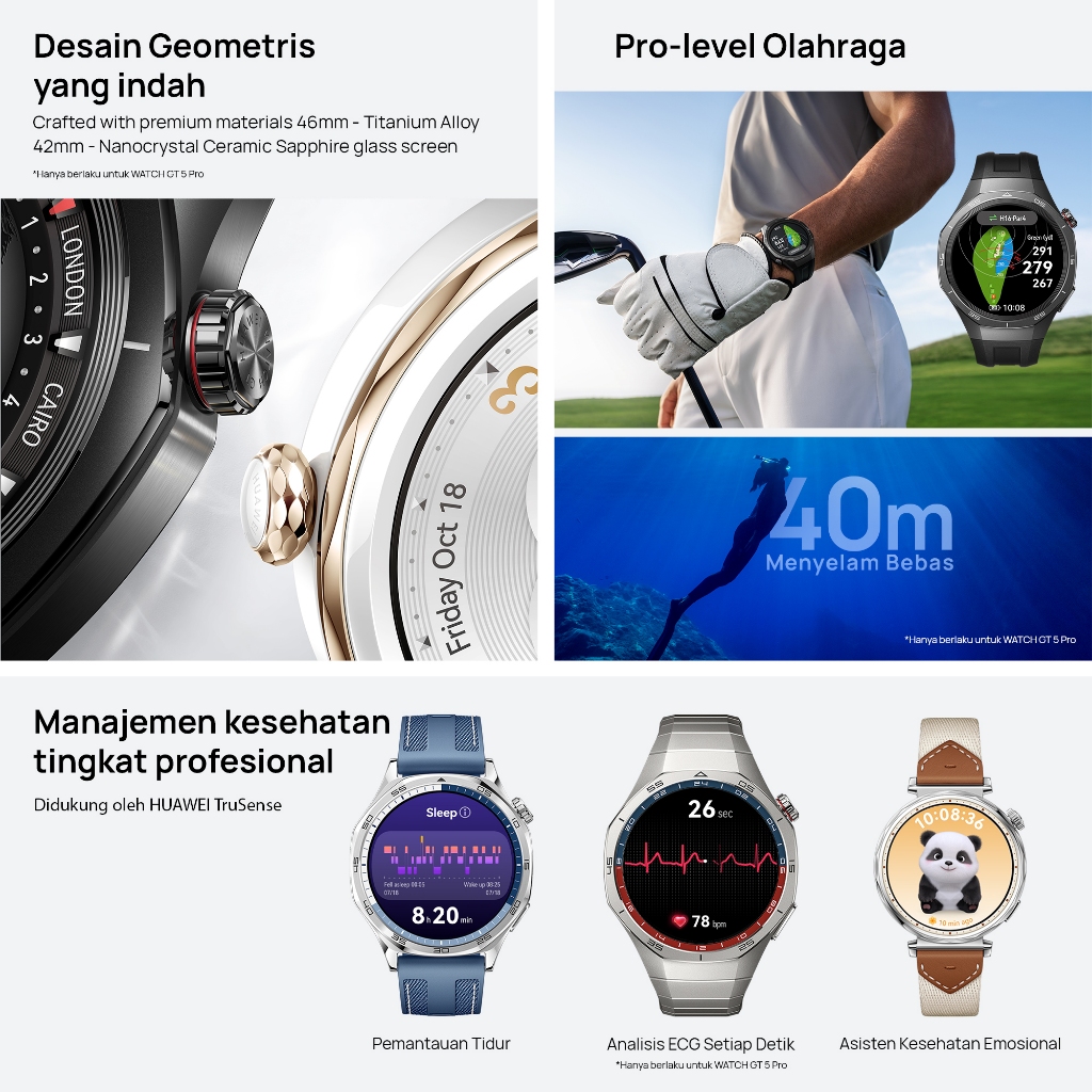 HUAWEI WATCH GT 5 Features
